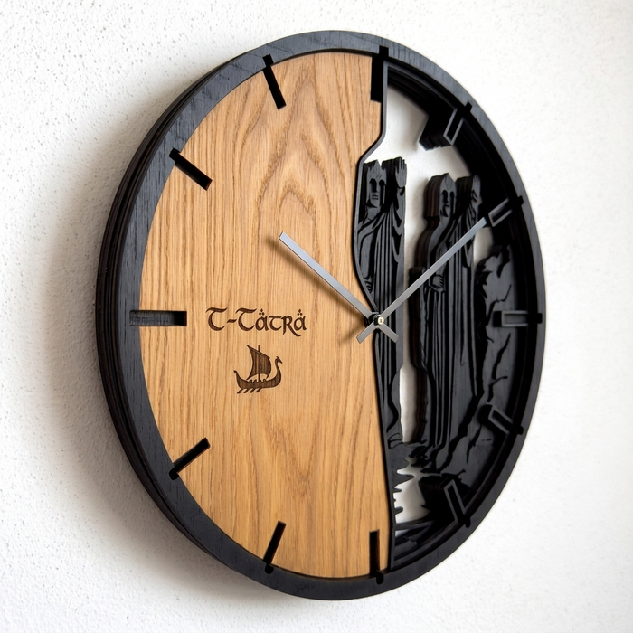 Orologio in Rovere T-Tatra LOTR Gates | 30cm | 50cm | 84cm