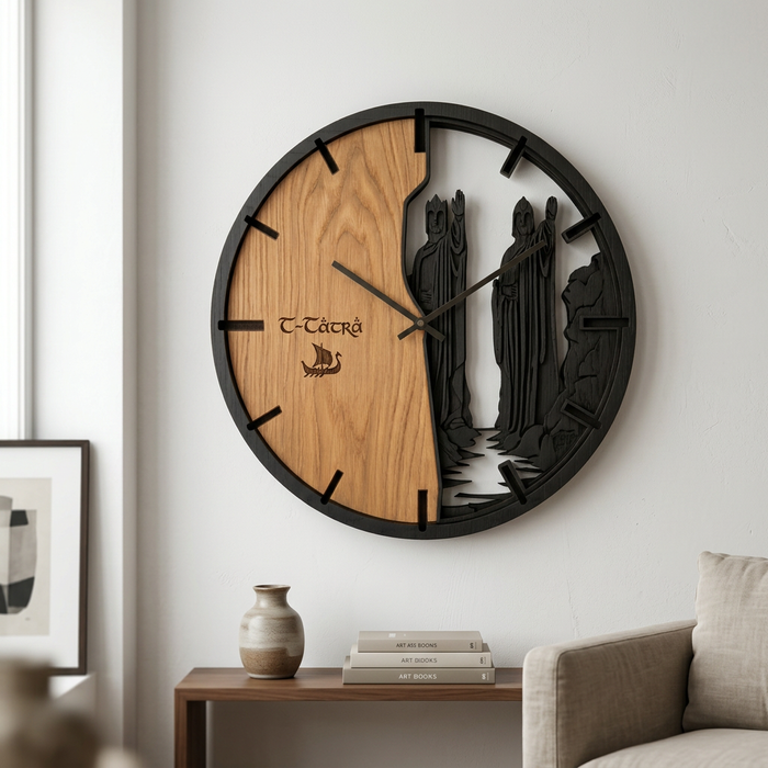 Orologio in Rovere T-Tatra LOTR Gates | 30cm | 50cm | 84cm