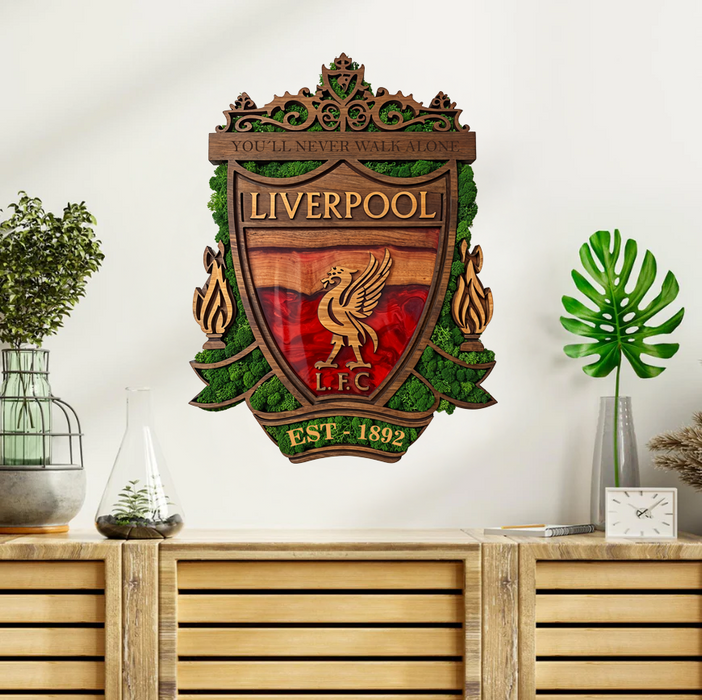 Moss HDF poster - Liverpool UV Print