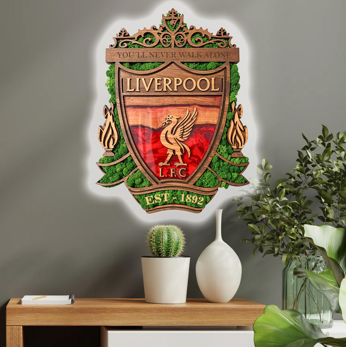 Shining poster Liverpool - Moss Reign