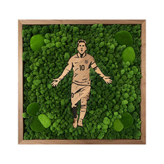Messi - moss - Wooden Jigsaw Puzzle