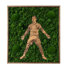 Cristiano Ronaldo - moss - Wooden Jigsaw Puzzle