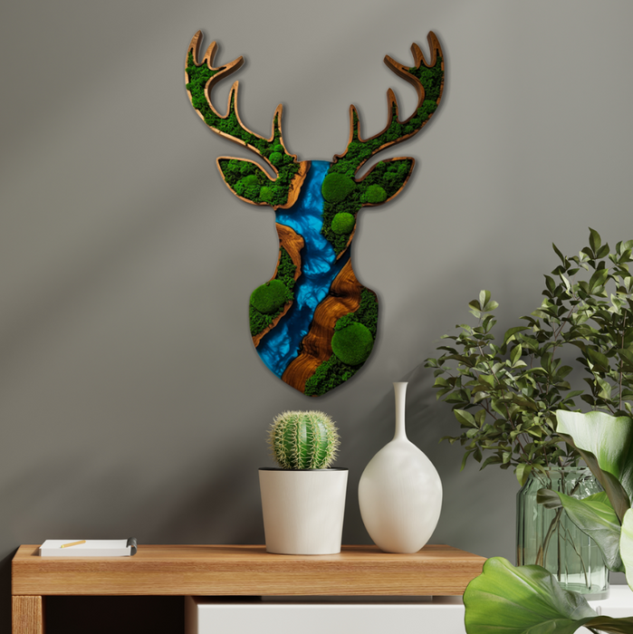 Moss HDF poster - Deer