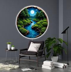 Shining poster - Moss Nature