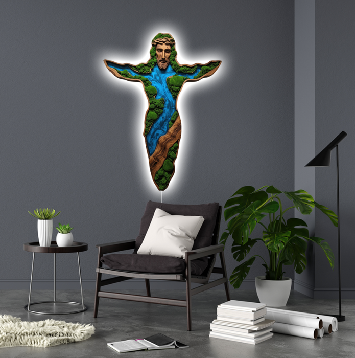Shining Moss poster Jesus - Peace