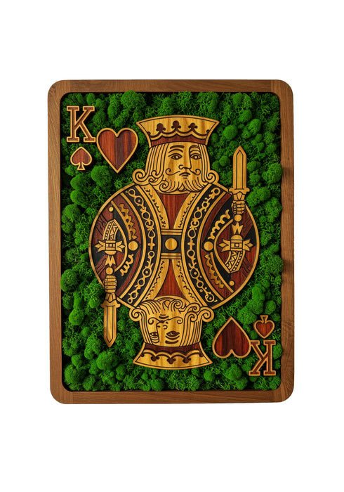 Moss HDF poster - Moss King Card