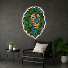Shining Moss poster Lion Mufasa
