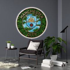 Shining Moss poster Manchester City
