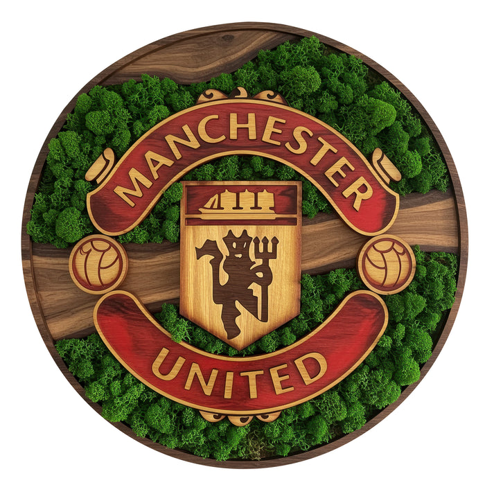 Moss HDF poster - Manchester United