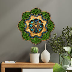Moss HDF poster - Mandala Sarta