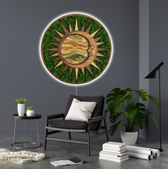 Shining poster - Sun - moss