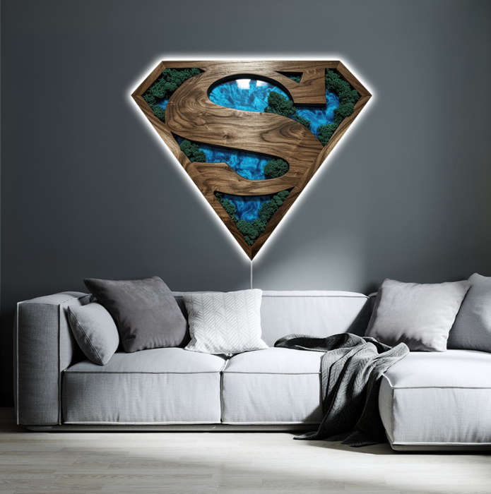 Shining Moss poster Superman Ice