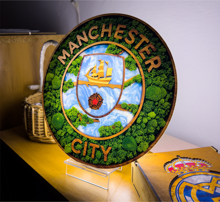 Table lamp Manchester City - Moss