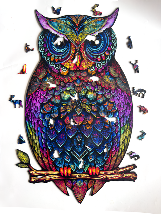 Angel - Moos - Holz-Puzzle