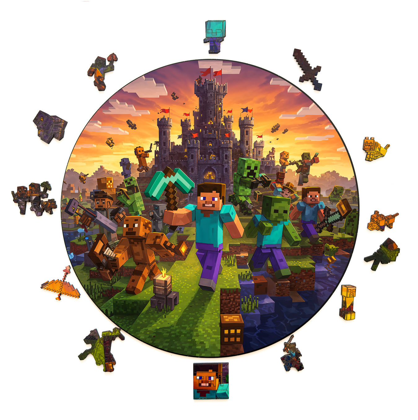 Puzzles en bois pour enfants