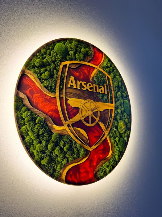 Shining Moss poster Arsenal - Moss