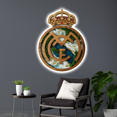 Shining Moss and Marble poster - Real Madrid