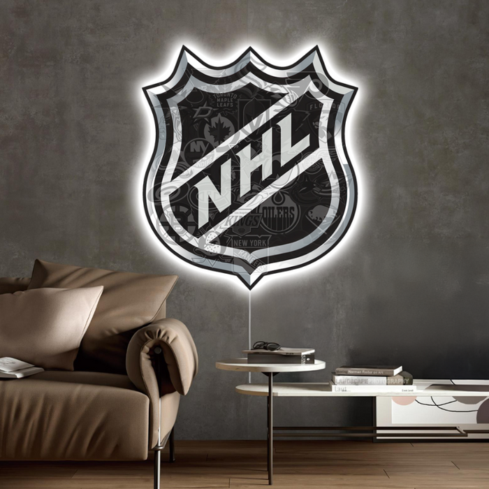 Shining poster - NHL logo