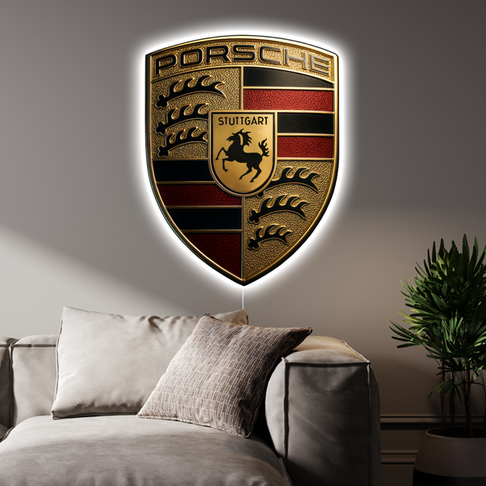 Svietiaci obraz - Porsche logo