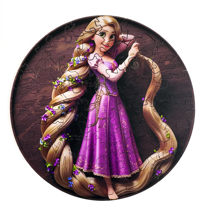 Rapunzel - Wooden Jigsaw Puzzle