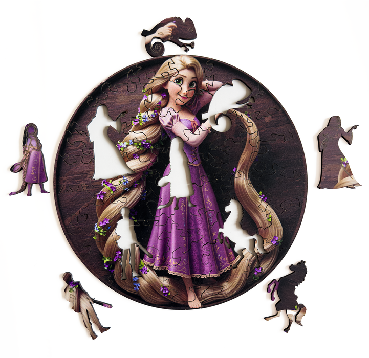 Rapunzel - Wooden Jigsaw Puzzle
