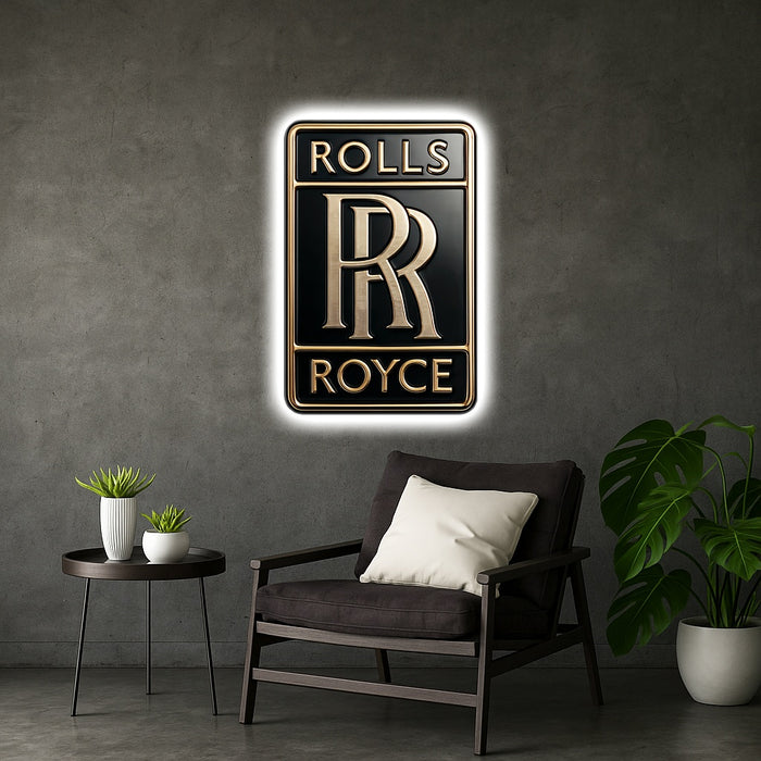 Shining poster Rolls-Royce - logo