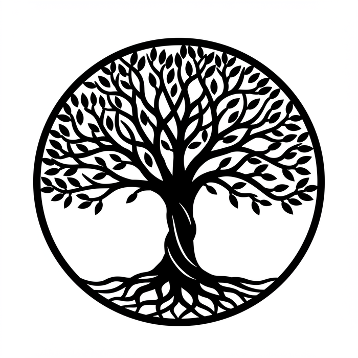Wooden Wall Decor - Roots of Being