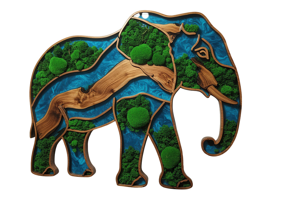 Moss HDF poster - Elephant