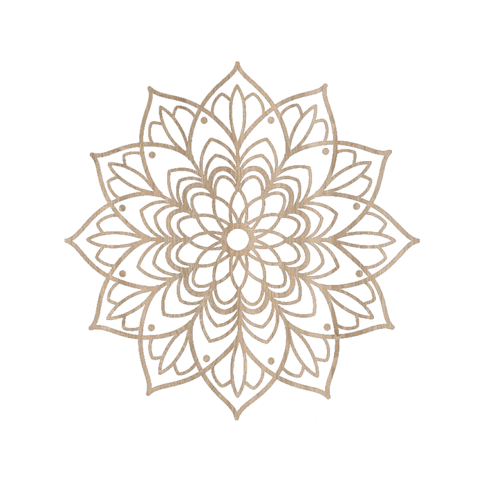 Drevený obraz na stenu - Mandala Harmónie