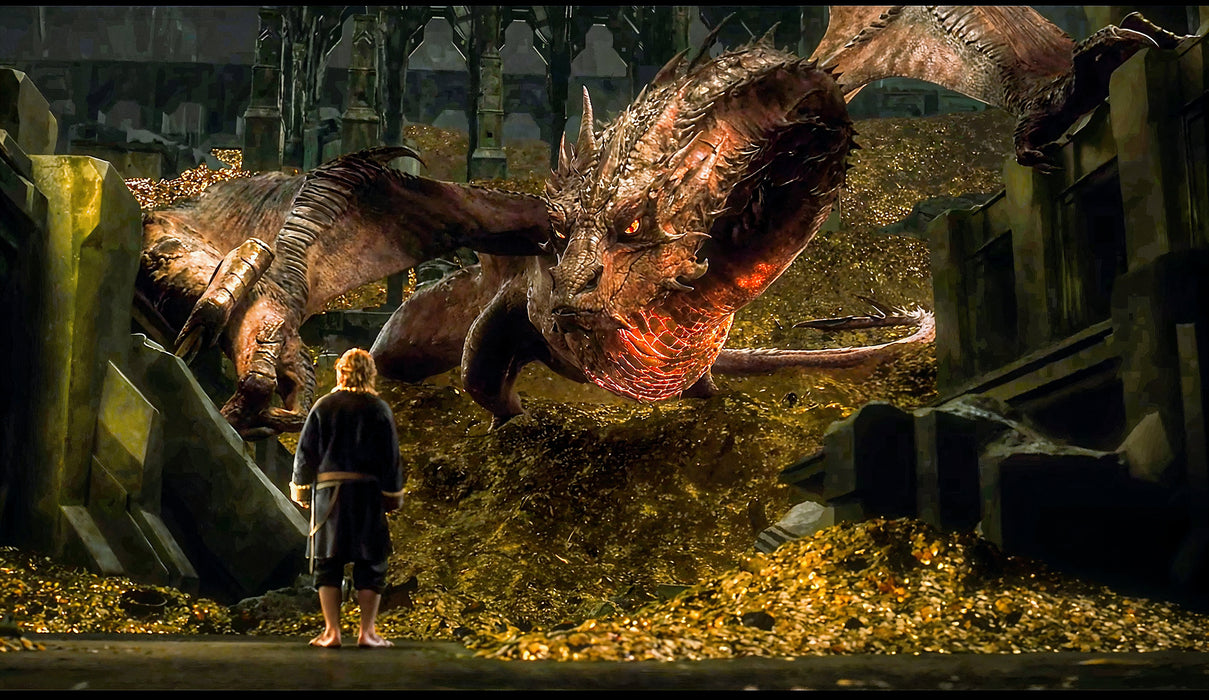 Hobbit Rivendell - svet Pána prsteňov - drevené puzzle
