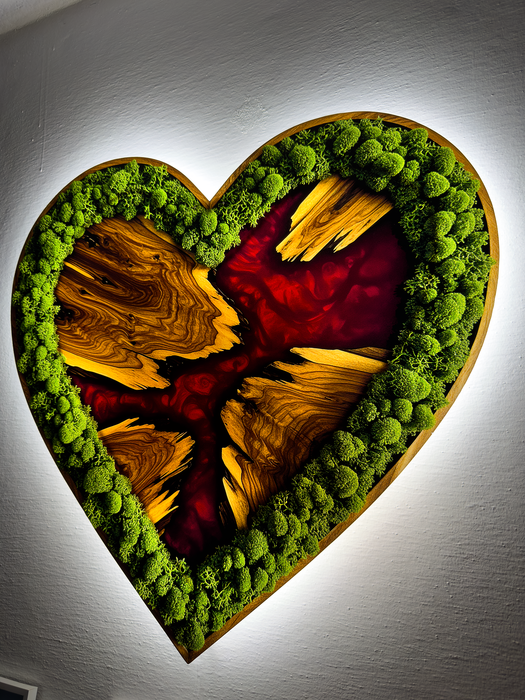 Shining Moss poster Heart - Gemini