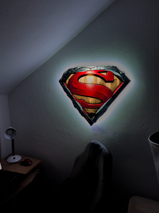 Svietiaci obraz - Superman - logo