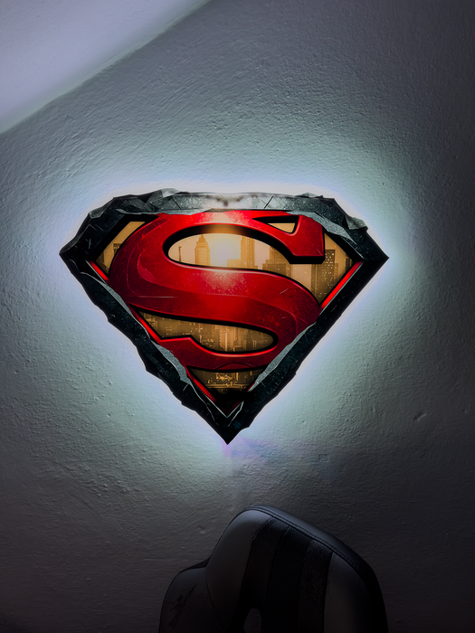Svietiaci obraz - Superman - logo