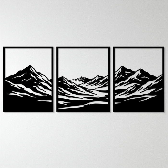 Wooden Wall Decor - Silent Landscape