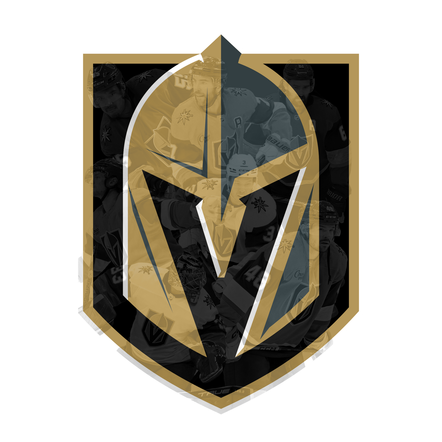 Svietiaci obraz Vegas Golden Knights