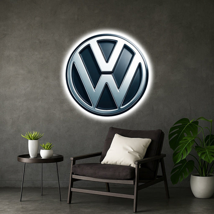 Shining poster Volkswagen - logo