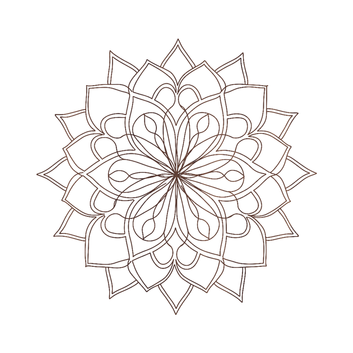 Wooden Wall Decor - Mandala The Power of Balance