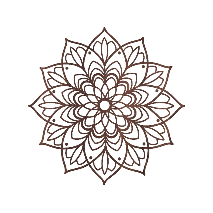 Drevený obraz na stenu - Mandala Harmónie