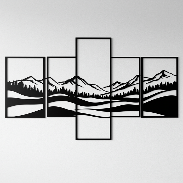 Wooden Wall Decor - Land of Peace