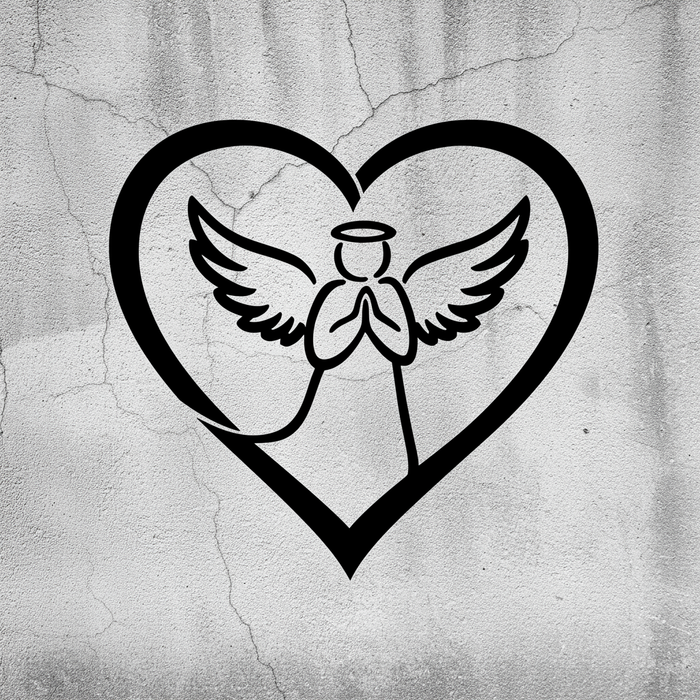 Wooden Wall Decor - Guardian Angel
