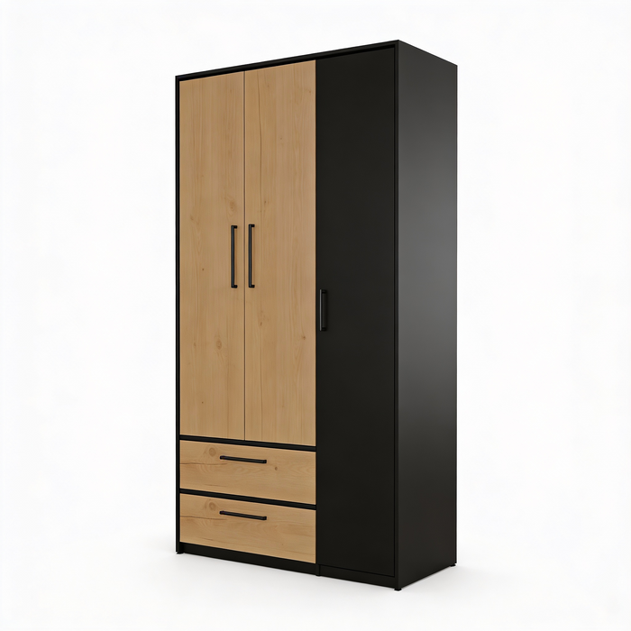 Vešiaková skriňa 3D 2S - T-Tatra Šarlota 190x127x58cm