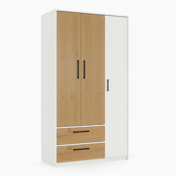 Vešiaková skriňa 3D 2S - T-Tatra Šarlota 190x127x58cm