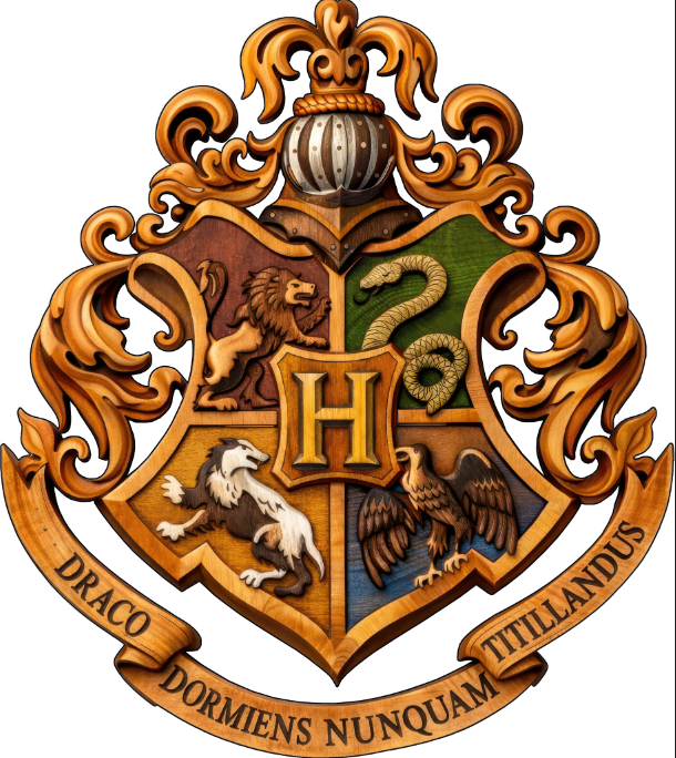 HDF Harry Potter Houses Erb