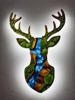 Shining Moss poster Deer soul