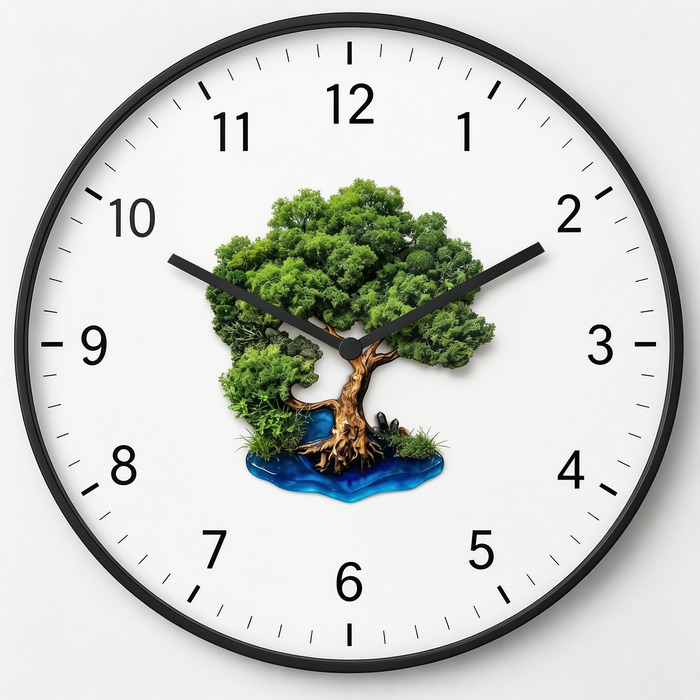 Tiché HDF hodiny - Strom Baum