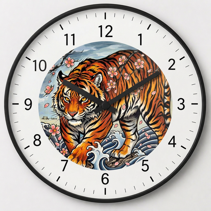 Tiché HDF hodiny - Tiger Japanesse