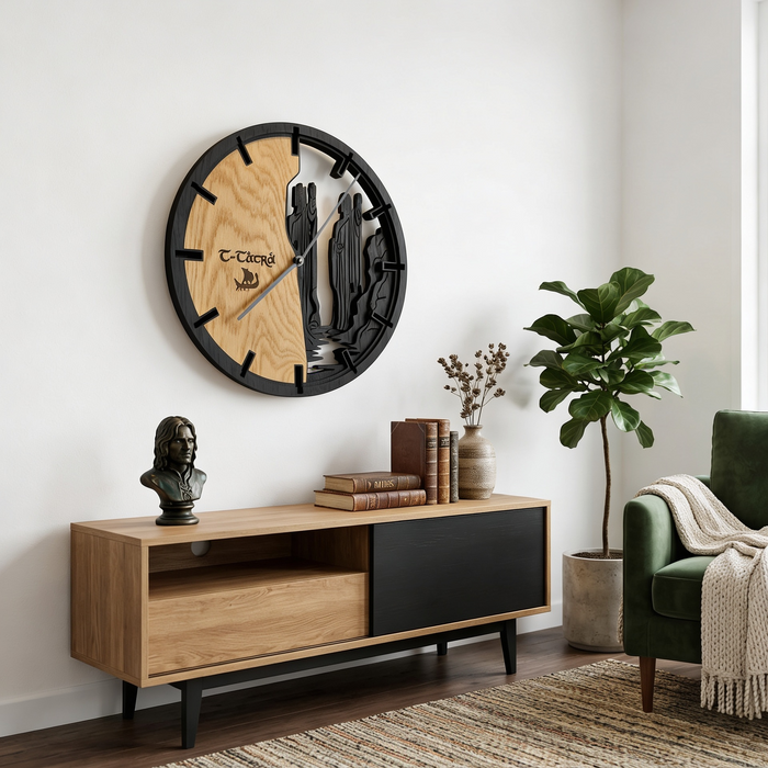 Orologio in Rovere T-Tatra LOTR Gates | 30cm | 50cm | 84cm