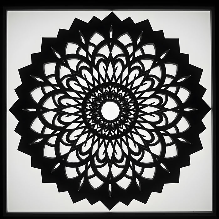 Drevený obraz na stenu - Mandala Nekonečna
