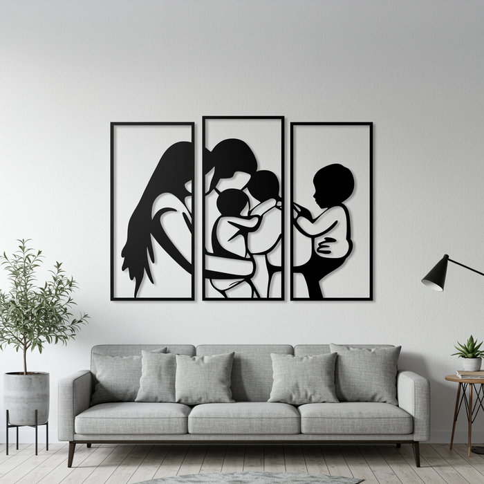 Wooden Wall Decor - Embraced by love