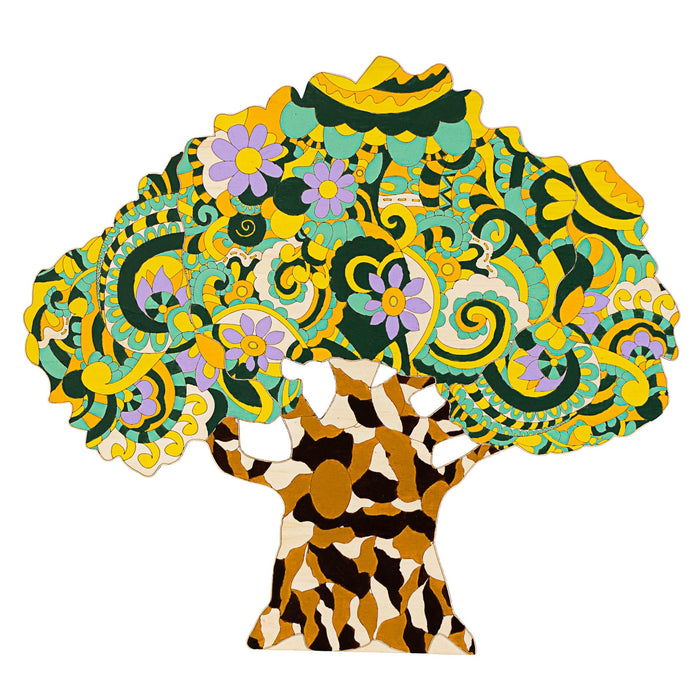 Wooden Painting Kit – Mandala Tree